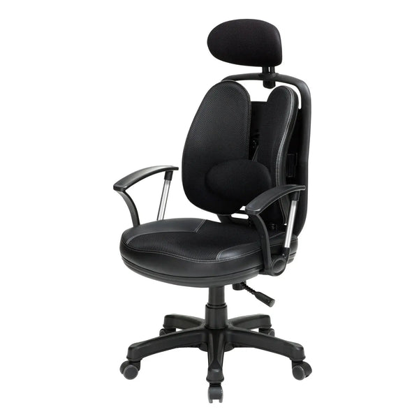 Korean Black Office Chair Ergonomic SUPERB Deals499