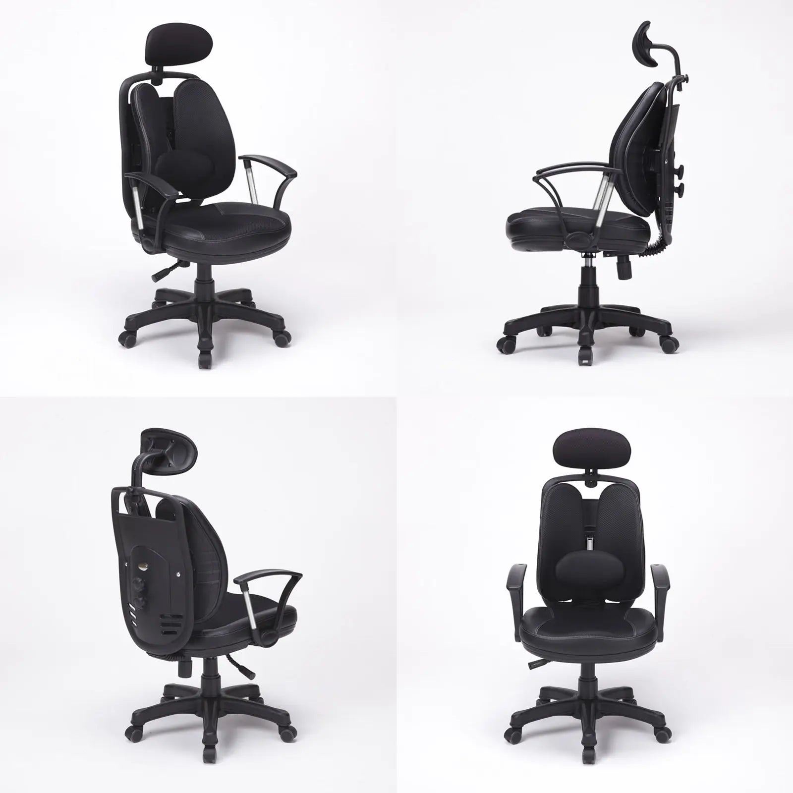 Korean Black Office Chair Ergonomic SUPERB Deals499