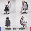 Korean Black Office Chair Ergonomic SUPERB Deals499