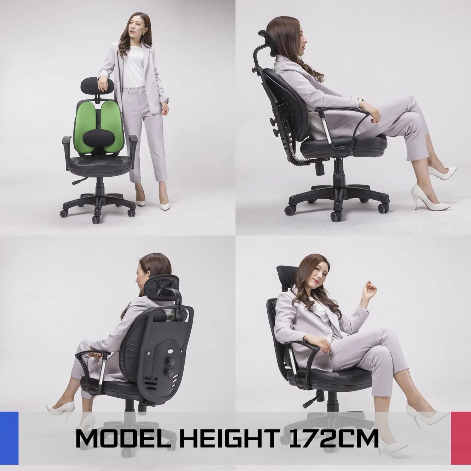 Korean Green Office Chair Ergonomic SUPERB Deals499