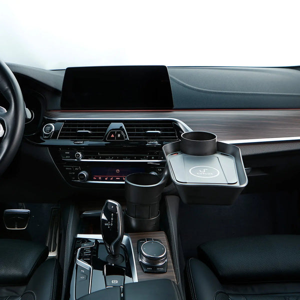 Kustom 10W Car Cup Holder Extension Fast Wireless Charger Tray Deals499