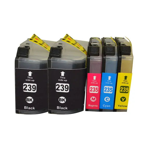 LC-239 Series Premium Compatible Inkjet Cartridge PLUS Extra Black BROTHER