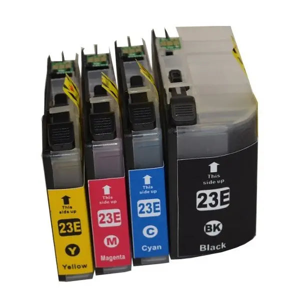 LC-23E Premium Inkjet Cartridge Set (4 Cartridges) BROTHER