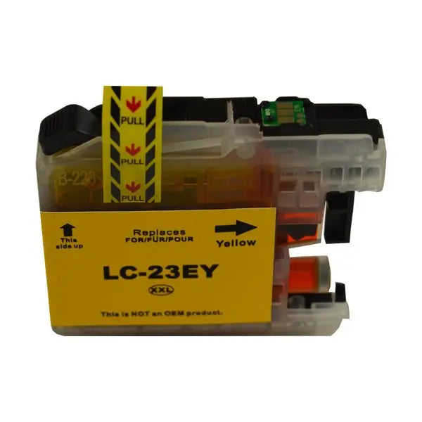 LC-23E Yellow Compatible Inkjet Cartridge BROTHER