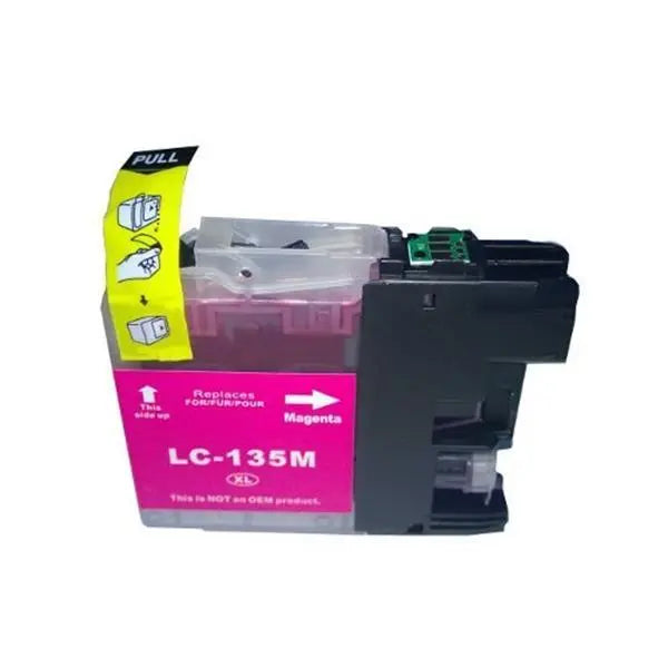 LC135XL Magenta Compatible Inkjet Cartridge BROTHER