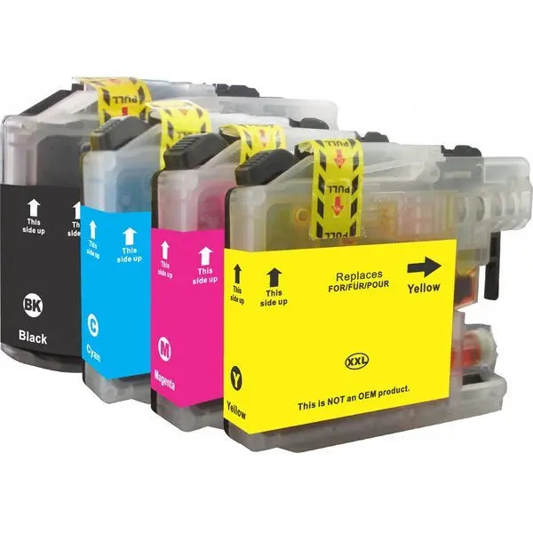 LC137 LC135 Compatible Inkjet Cartridge Set  4 Ink Cartridges [Boxed Set] BROTHER