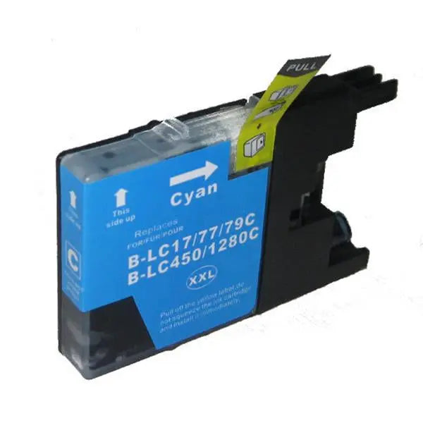 LC77XL Cyan Compatible Inkjet Cartridge BROTHER