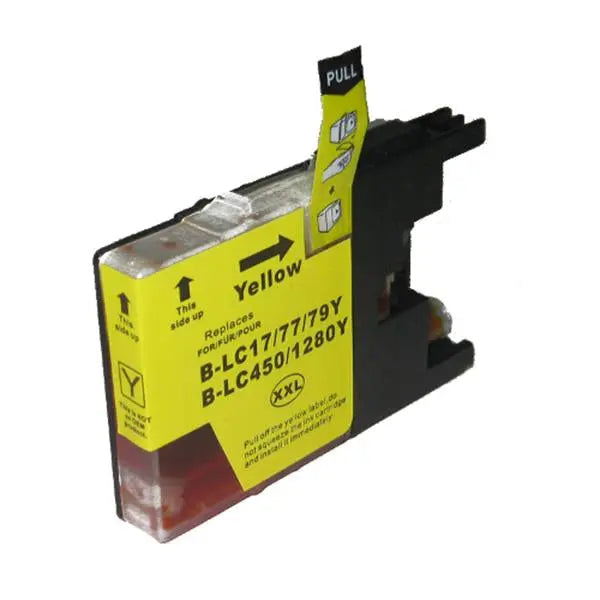 LC77XL Yellow Compatible Inkjet Cartridge BROTHER