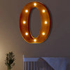 LED Metal Letter Lights Free Standing Hanging Marquee Event Party D?cor Letter O Deals499