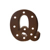 LED Metal Letter Lights Free Standing Hanging Marquee Event Party D?cor Letter Q Deals499