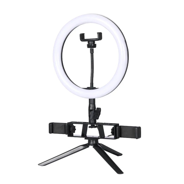 LED Ring Light with Tripod Stand Phone Holder Dimmable Studio Photo Makeup Lamp Type2 Deals499