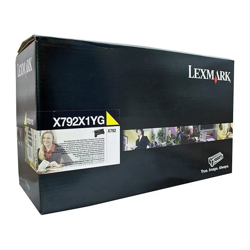 LEXMARK X792X1YG HY Pre Yellow Cartridge LEXMARK