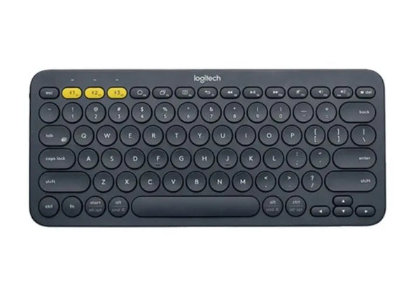 LOGITECH K380 Multi-Device Bluetooth Keyboard BlackTake-to-type Easy-Switch wireless10m Hotkeys Switch 1year Warranty LOGITECH