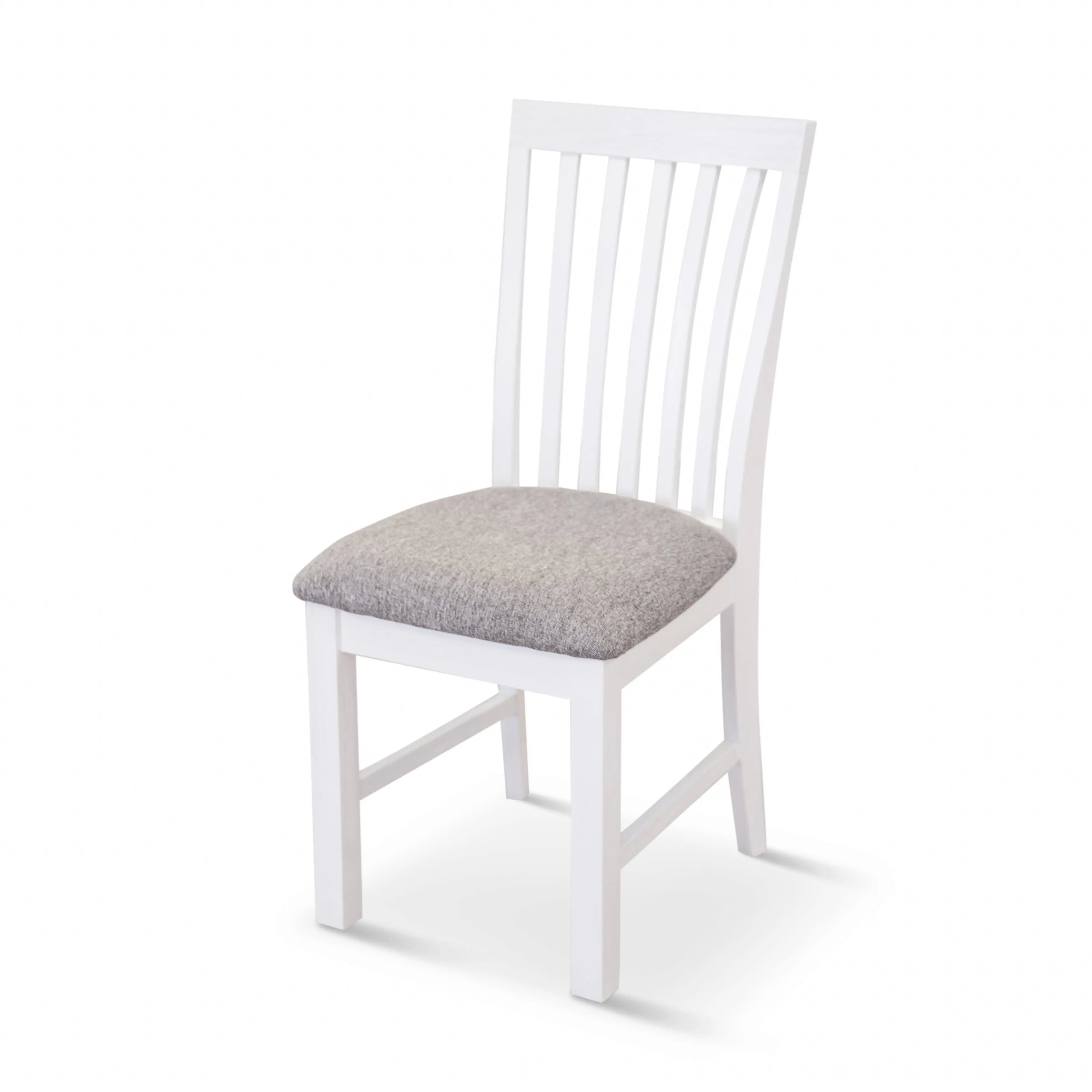 Laelia Dining Chair Set of 4 Solid Acacia Timber Wood Coastal Furniture - White Deals499