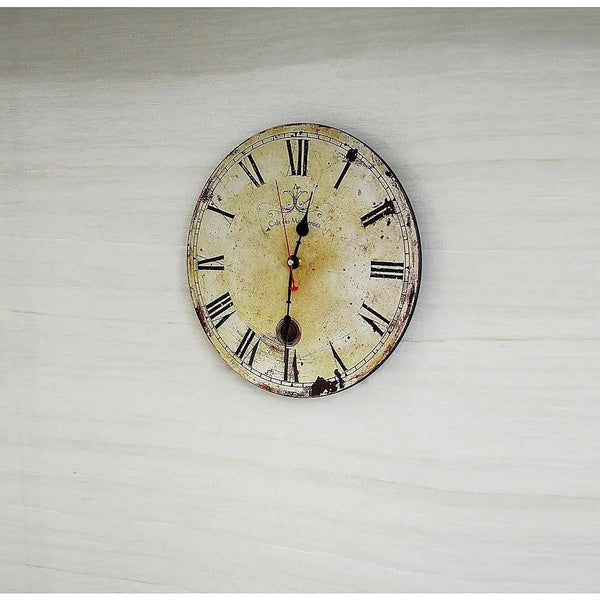 Large Vintage Wall Clock Kitchen  Office Retro Timepiece Deals499