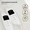 Laura Hill Electronic Fleecy Electric Blanket Heated Fitted Queen Size Bed Safety 9 Levels from Deals499 at Deals499