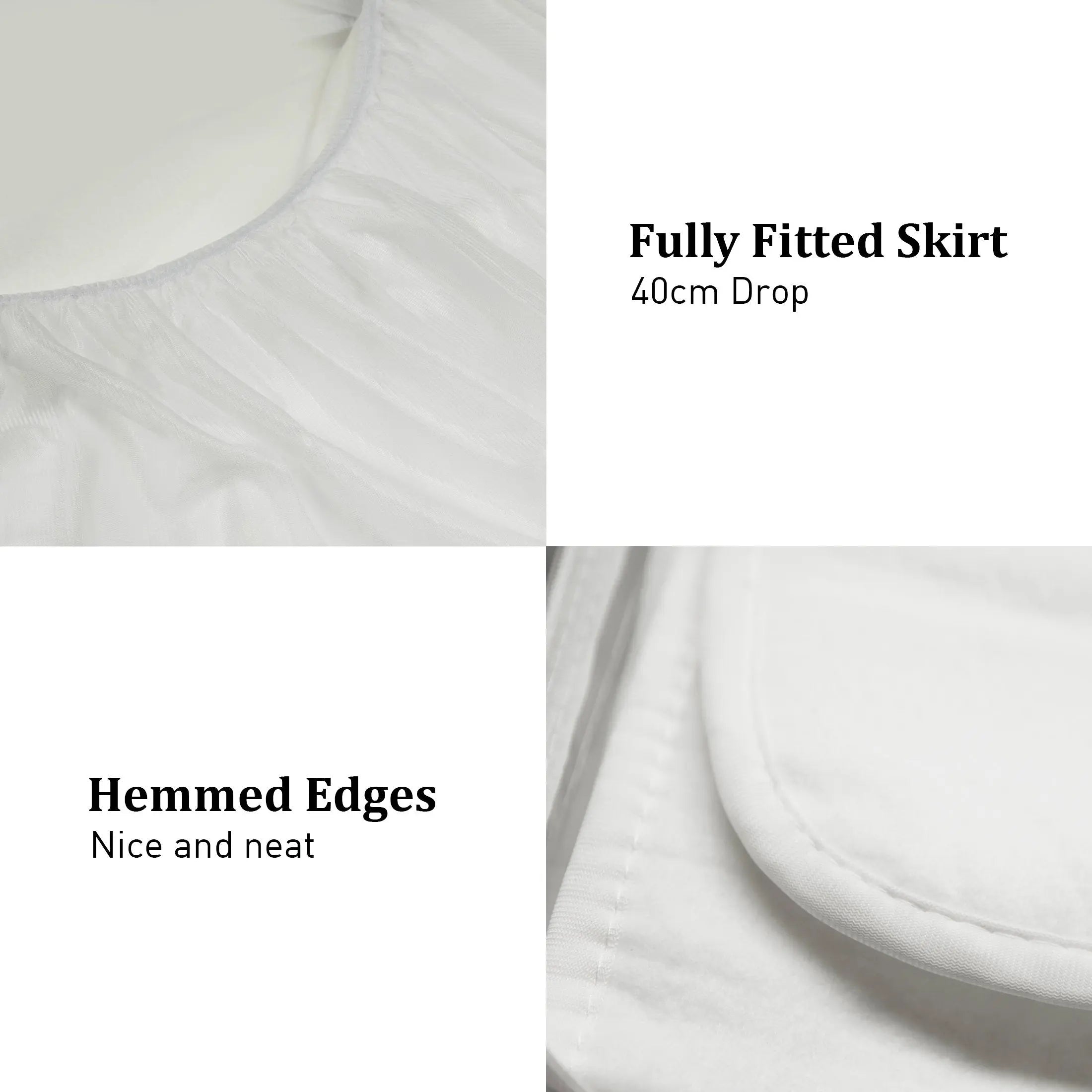 Laura Hill Heated Electric Blanket Double Size Fitted Fleece Underlay Winter Throw - White from Deals499 at Deals499