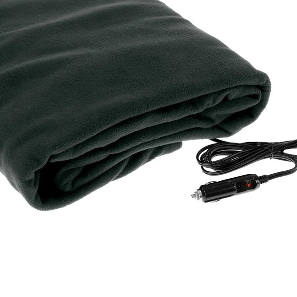 Laura Hill Heated Electric Car Blanket 150x110cm 12v - Black from Deals499 at Deals499