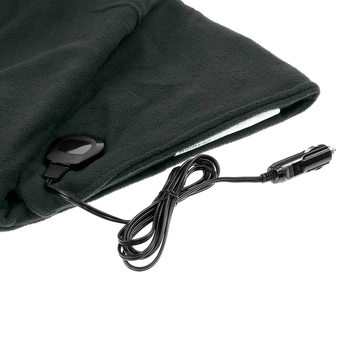 Laura Hill Heated Electric Car Blanket 150x110cm 12v - Black from Deals499 at Deals499