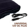 Laura Hill Heated Electric Car Blanket 150x110cm 12v - Blue from Deals499 at Deals499