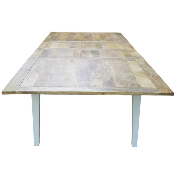 Lavasa 11pc Dining Set Extendable Mango Wood Table 170-250cm 10 Carver Chair Deals499