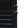 Levede 10 Tier Shoe Rack Portable Storage Cabinet Organiser Wardrobe Black Cover Deals499
