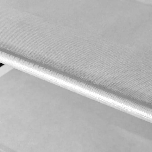 Levede 10 Tier Shoe Rack Portable Storage Cabinet Organiser Wardrobe Grey Cover Deals499