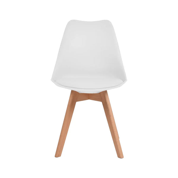 Levede 2x Retro Replica PU Leather Dining Chair Office Cafe Lounge Chairs Deals499