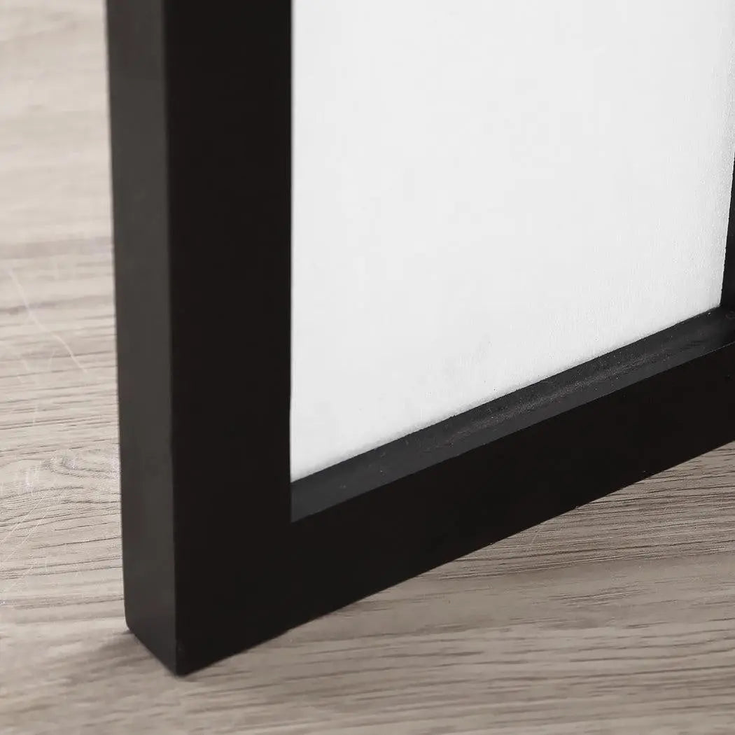 Levede 3 Panel Room Divider Privacy Screen Door Pine Wood Stand Fringe Deals499