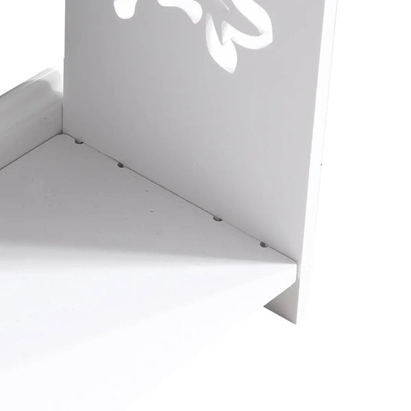 Levede 4 Tiers 63 Width Tilt Chic Hollow Shoe Rack Stand Storage Organiser Shelf Deals499