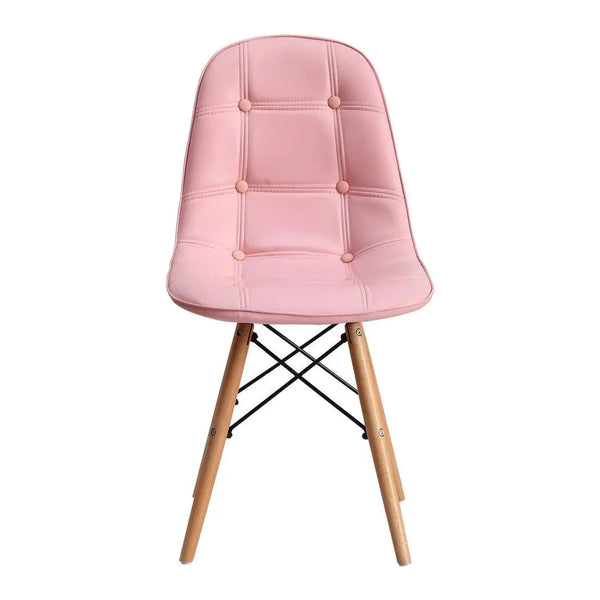 Levede 4x Retro Replica PU Leather Dining Chair Office Cafe Lounge Chairs Deals499