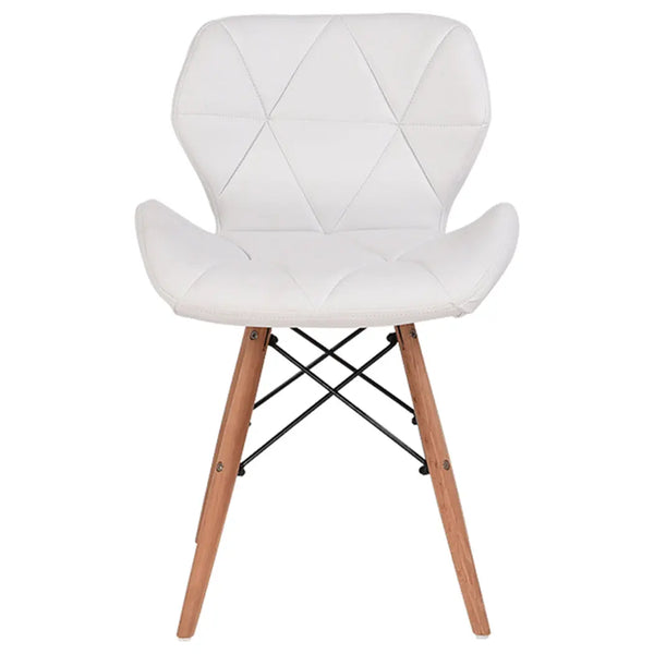 Levede 4x Retro Replica PU Leather Dining Chair Office Cafe Lounge Chairs Deals499