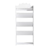 Levede 5 Tiers 43 Width Tilt Chic Hollow Shoe Rack Stand Storage Organiser Shelf Deals499
