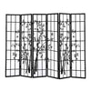 Levede 6 Panel Free Standing Foldable  Room Divider Privacy Screen Bamboo Print Deals499