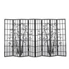 Levede 8 Panel Free Standing Foldable  Room Divider Privacy Screen Bamboo Print Deals499