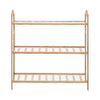 Levede Bamboo Shoe Rack Storage Wooden Organizer Shelf Stand 3 Tiers Layers 70cm Deals499