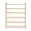 Levede Bamboo Shoe Rack Storage Wooden Organizer Shelf Stand 5 Tiers Layers 70cm Deals499