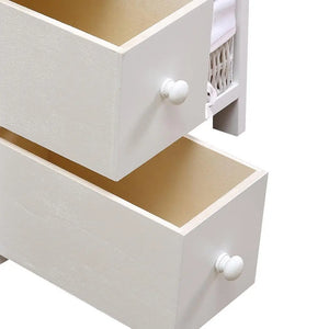 Levede Bedside Tables Chest of 5 Drawers Wood Storage Cabinet Bedroom Furniture Deals499