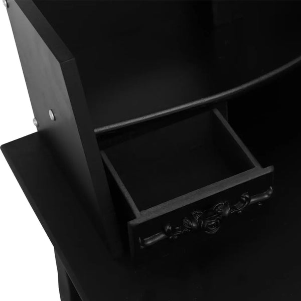 Levede Dressing Table Stool Mirror Drawer Cabinet Jewellery Organizer Bedroom Deals499