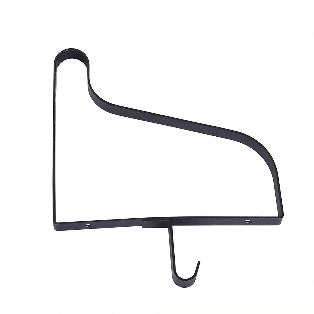 Levede Floating Shelf Brackets Wall Shelves Mount Display Rack Storage Hook 2pcs Deals499