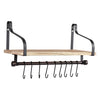 Levede Floating Shelf Brackets Wall Shelves Mount Display Rack Storage Hook Deals499