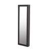 Levede Mirror Jewellery Cabinet Makeup Storage Jewelry Organiser Box Tall Black Deals499