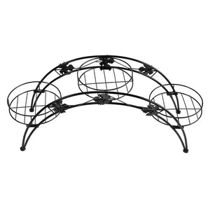Levede Plant Stand Outdoor Indoor Metal Flower Pots Rack Corner Planter Shelf Deals499