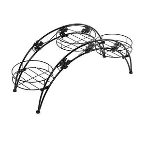 Levede Plant Stand Outdoor Indoor Metal Flower Pots Rack Corner Planter Shelf Deals499