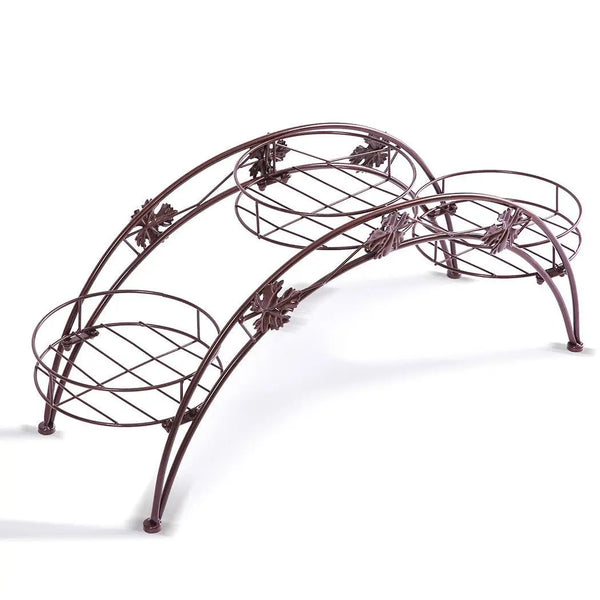 Levede Plant Stand Outdoor Indoor Metal Flower Pots Rack Corner Planter Shelf Deals499
