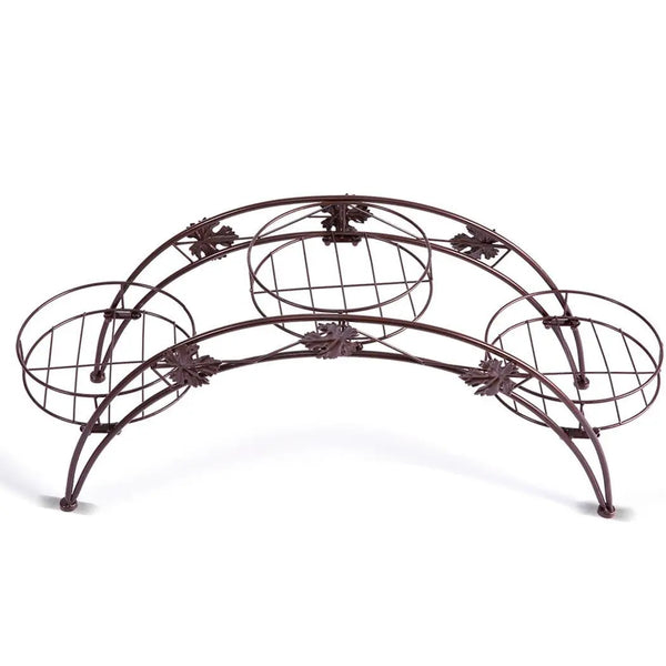 Levede Plant Stand Outdoor Indoor Metal Flower Pots Rack Corner Planter Shelf Deals499