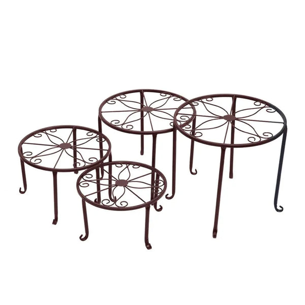 Levede Plant Stand Outdoor Indoor Metal Flower Pots Rack Corner Planter Shelf Deals499