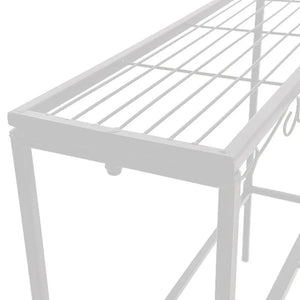 Levede Plant Stands Outdoor Indoor Metal White Flower Pot 3 Garden Corner Shelf Deals499