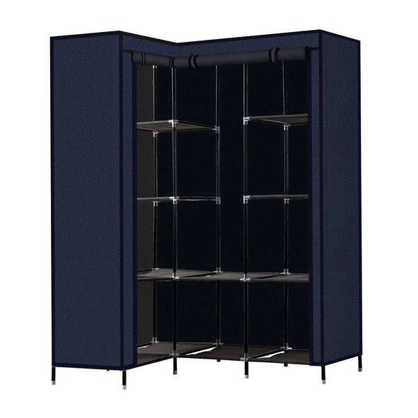 Levede Portable Clothes Closet Wardrobe Storage Cloth Organiser Unit Shelf Rack Deals499