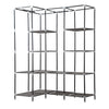 Levede Portable Clothes Closet Wardrobe Storage Cloth Organiser Unit Shelf Rack Deals499